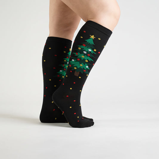 Christmas Tree Compression Socks